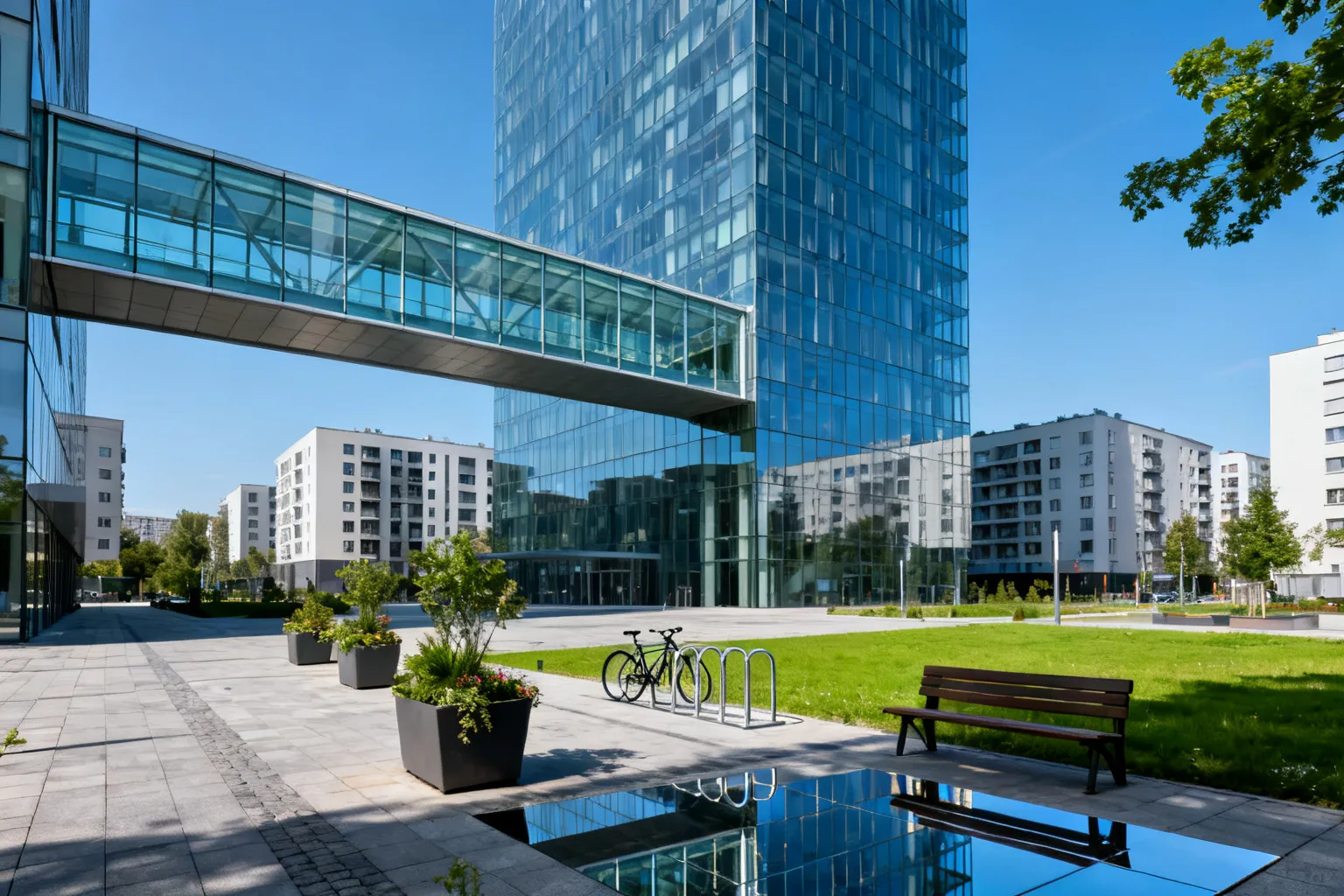 Wieżowiec O27 Opolska w Katowicach — 29 kondygnacji i przeszklony Sky Walk