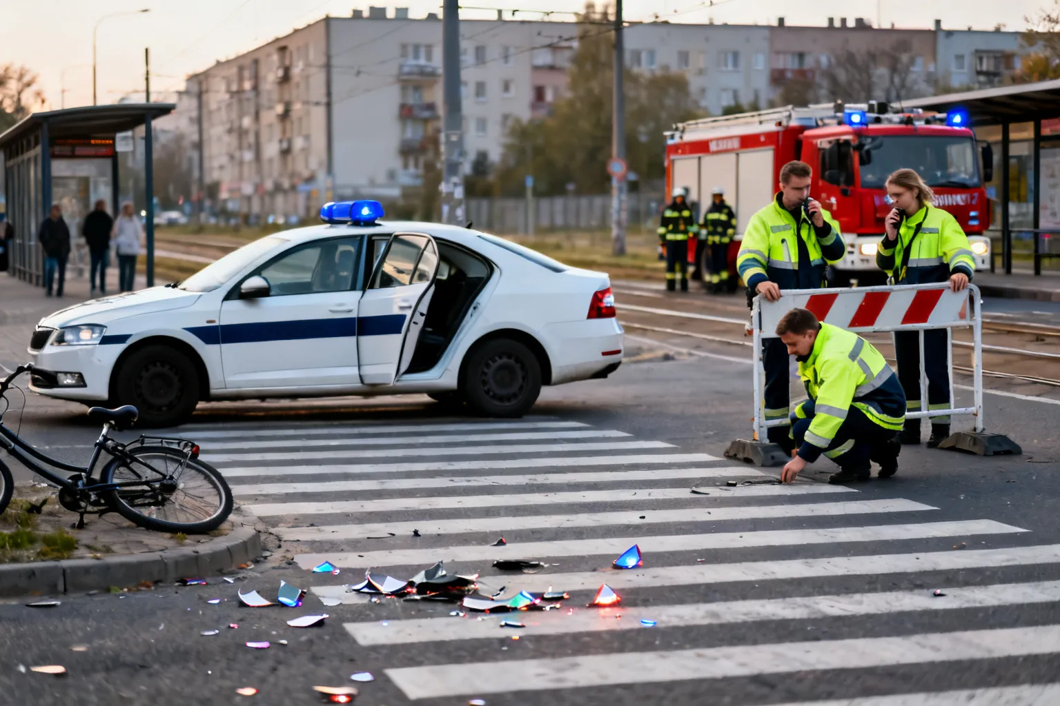 Katowice: cztery potrącenia na przejściach dla pieszych