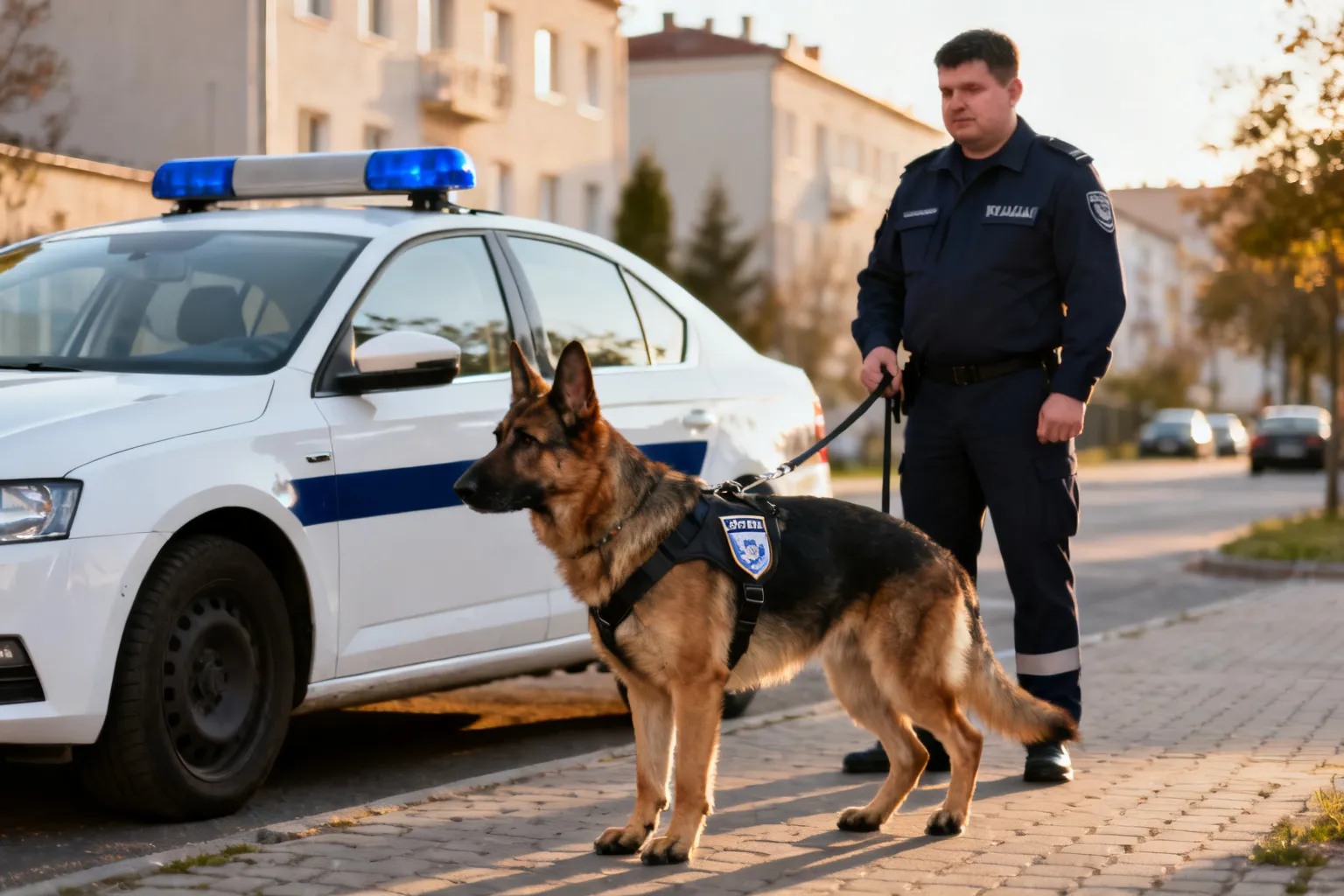 Zorro — nowy pies służbowy policji w Katowicach