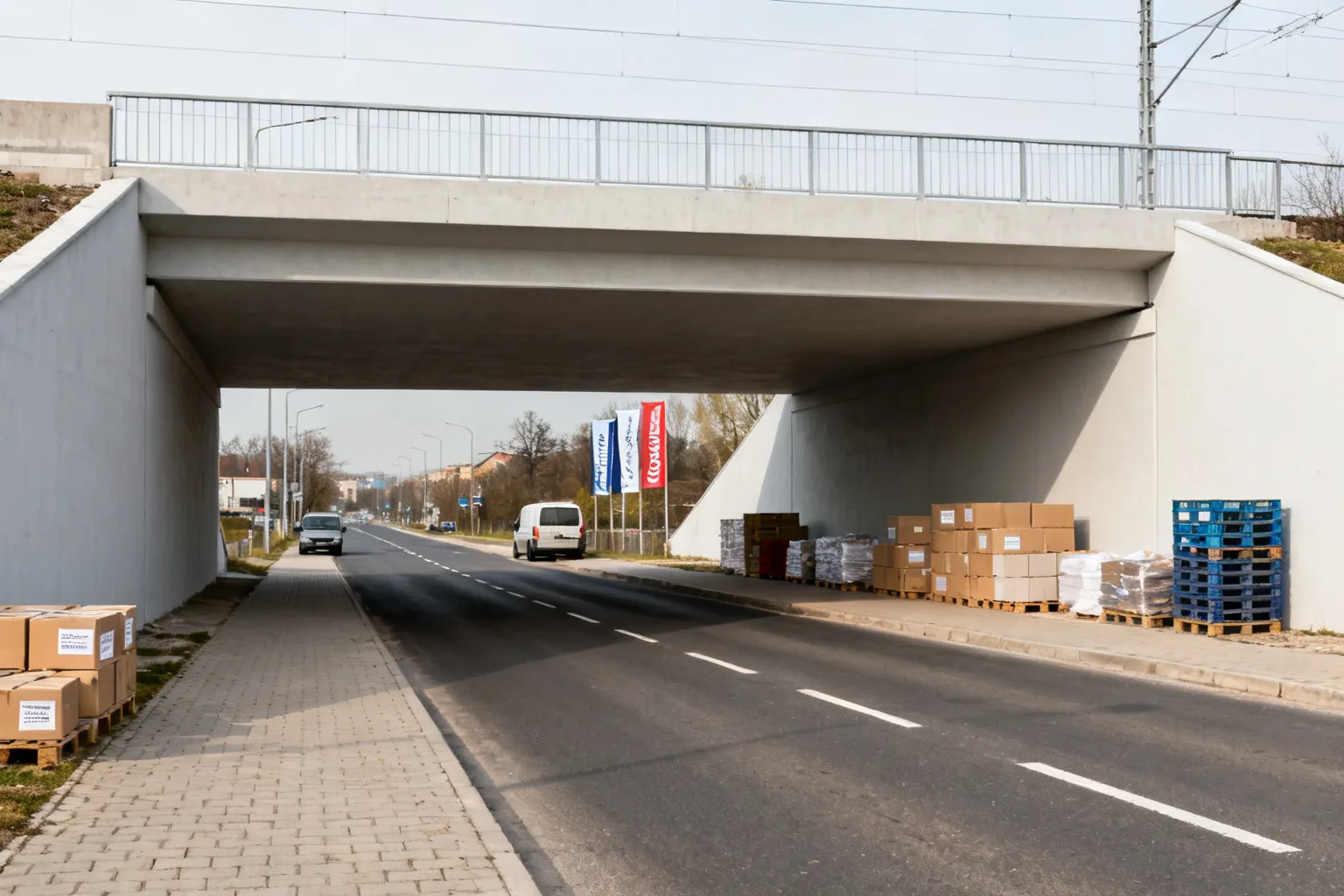 Wiadukt Mikołowska — przejazd pod wiaduktem w Katowicach ponownie dwukierunkowy
