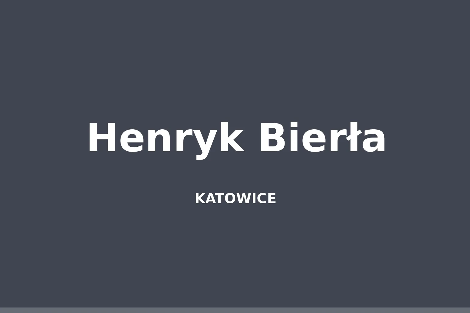 Henryk Bierła