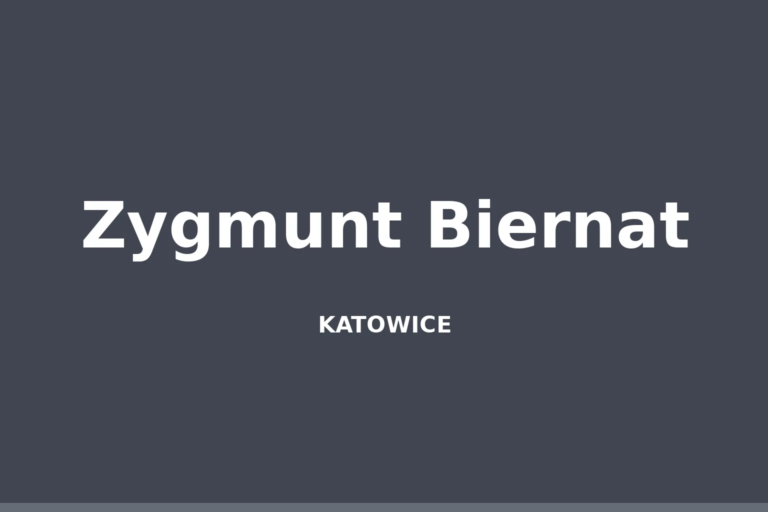 Zygmunt Biernat