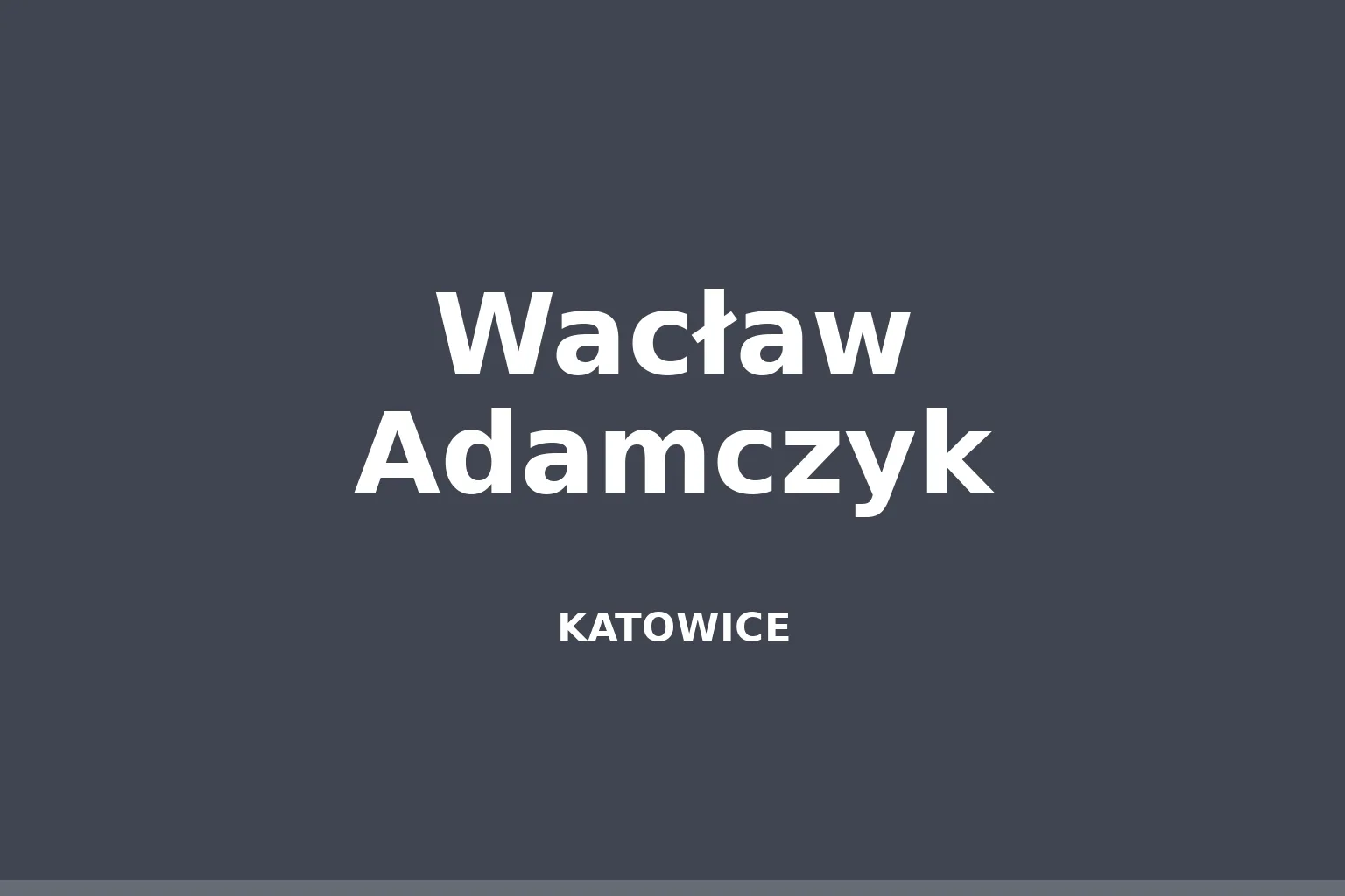 Wacław Adamczyk (aktor)