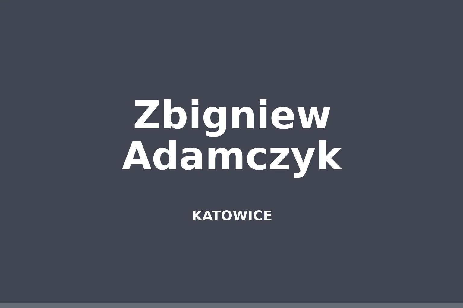 Zbigniew Adamczyk (ur. 1951)