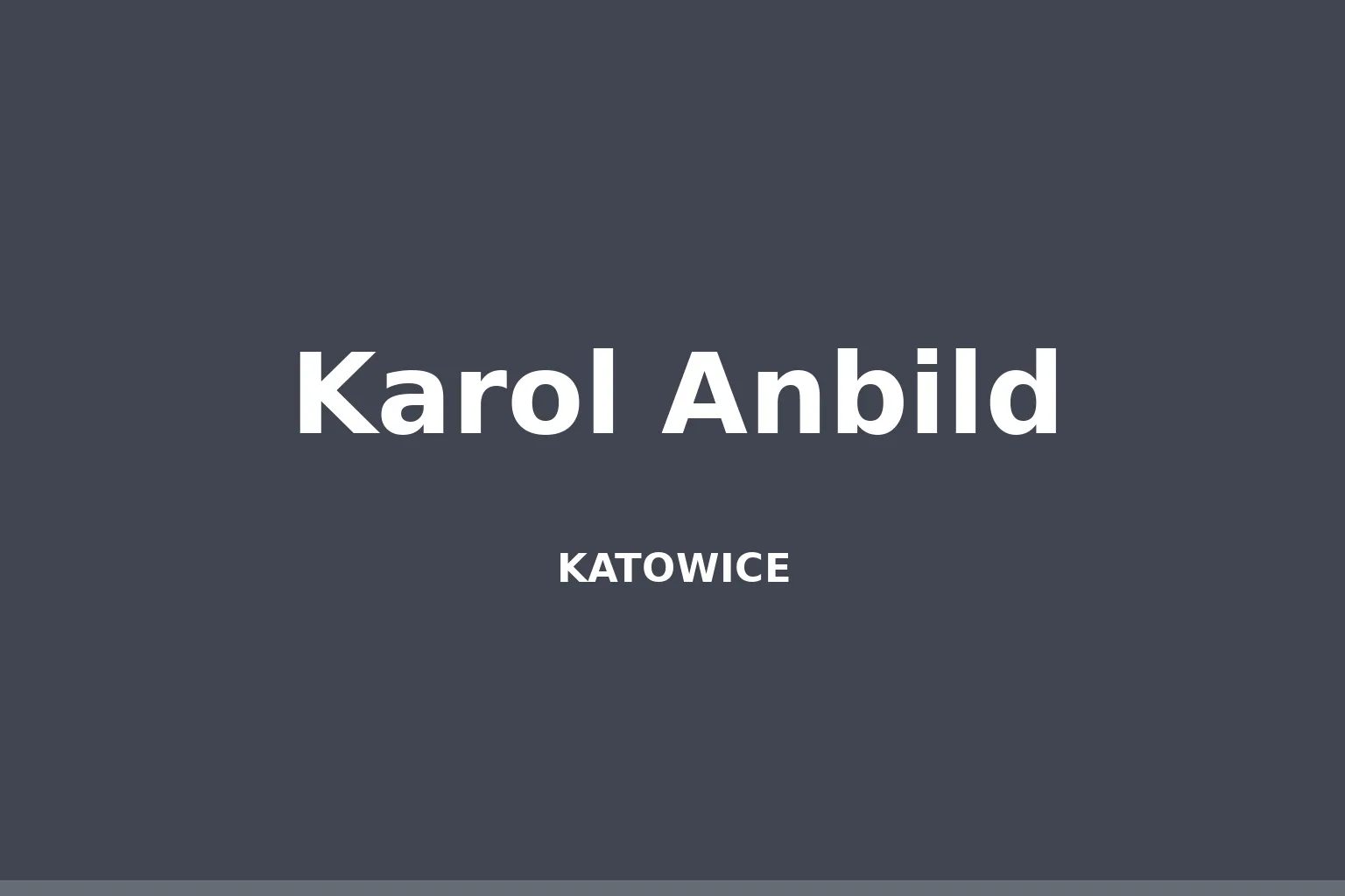 Karol Anbild