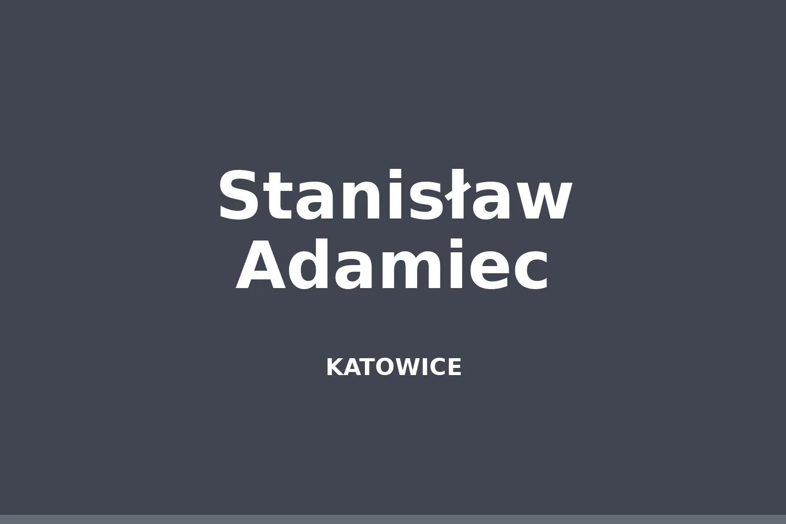 Stanisław Adamiec