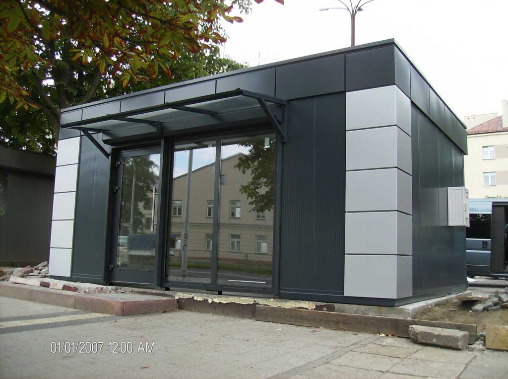 Pawilony z płyty wielowarstwowej